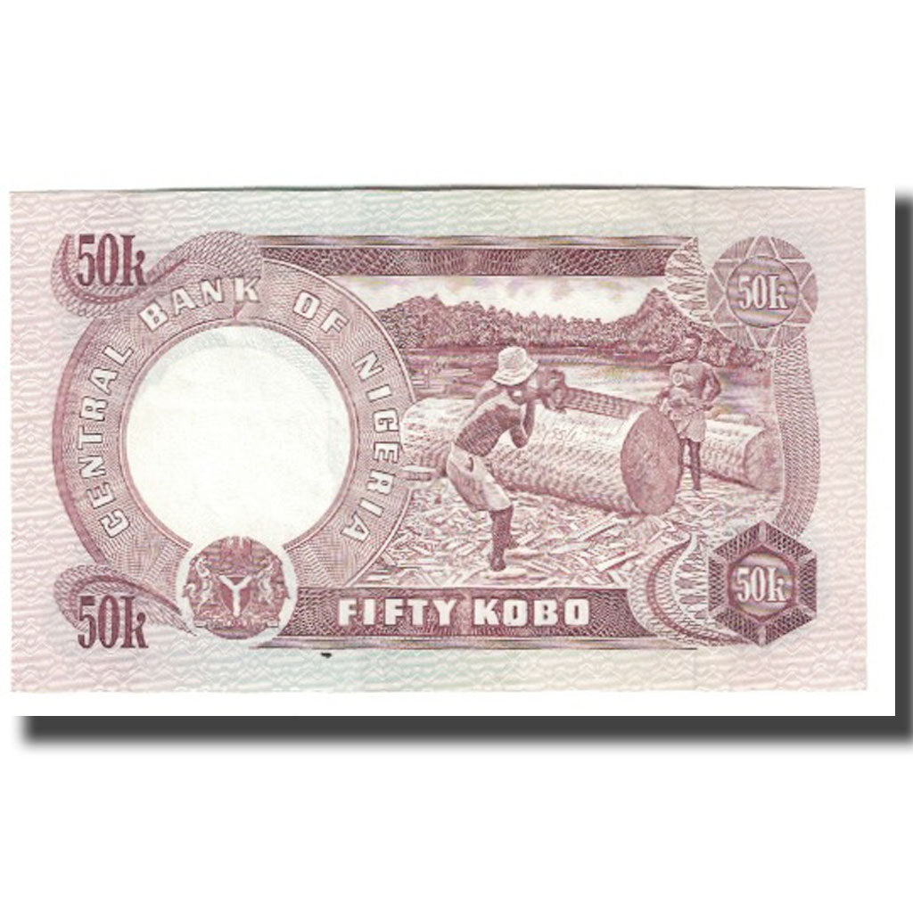 Banknote, Nigeria, 50 Kobo, KM:14d, UNC(65-70)
