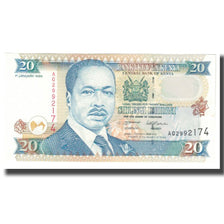 Banknote, Kenya, 20 Shillings, 1996, 1996-01-01, KM:35a2, UNC(65-70)