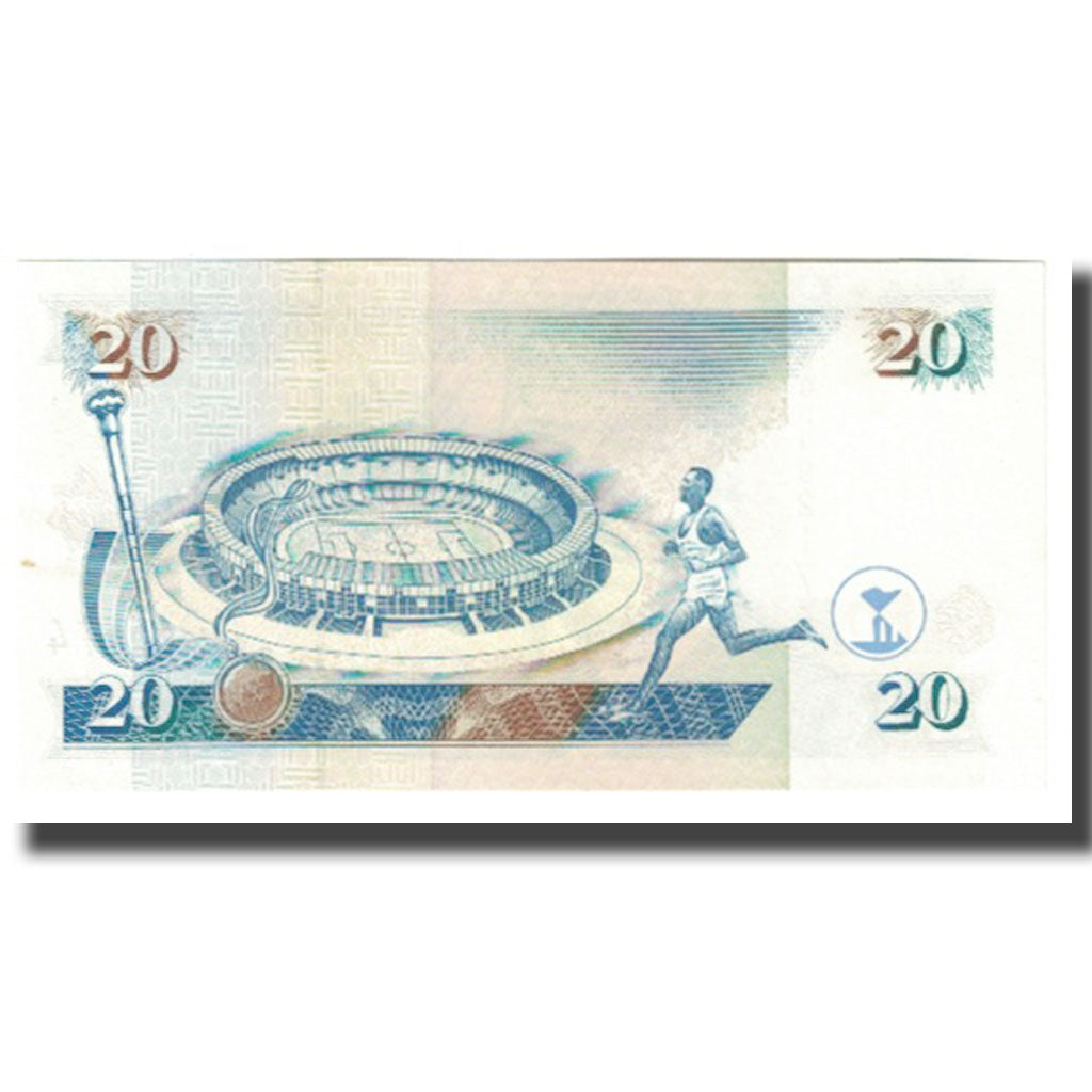 Banknote, Kenya, 20 Shillings, 1996, 1996-01-01, KM:35a2, UNC(65-70)
