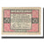 Banknot, Austria, Sonnberg Sbg. Gemeinde, 50 Heller, personnage, 1920