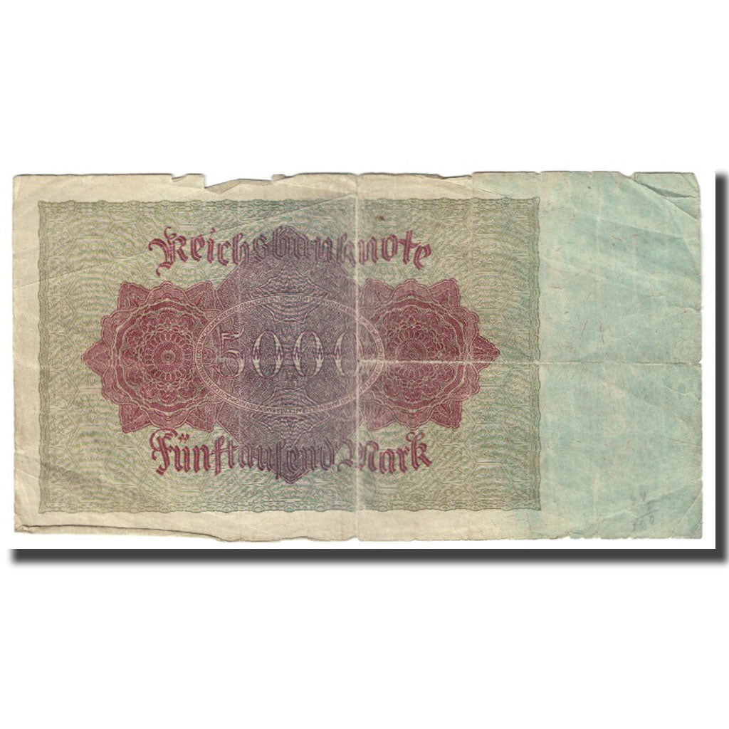 Banknote, Germany, 5000 Mark, 1922, 1922-11-19, KM:78, VF(20-25)