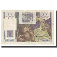 Frankreich, 500 Francs, Chateaubriand, 1952, 1952-07-03, S+, Fayette:34.09
