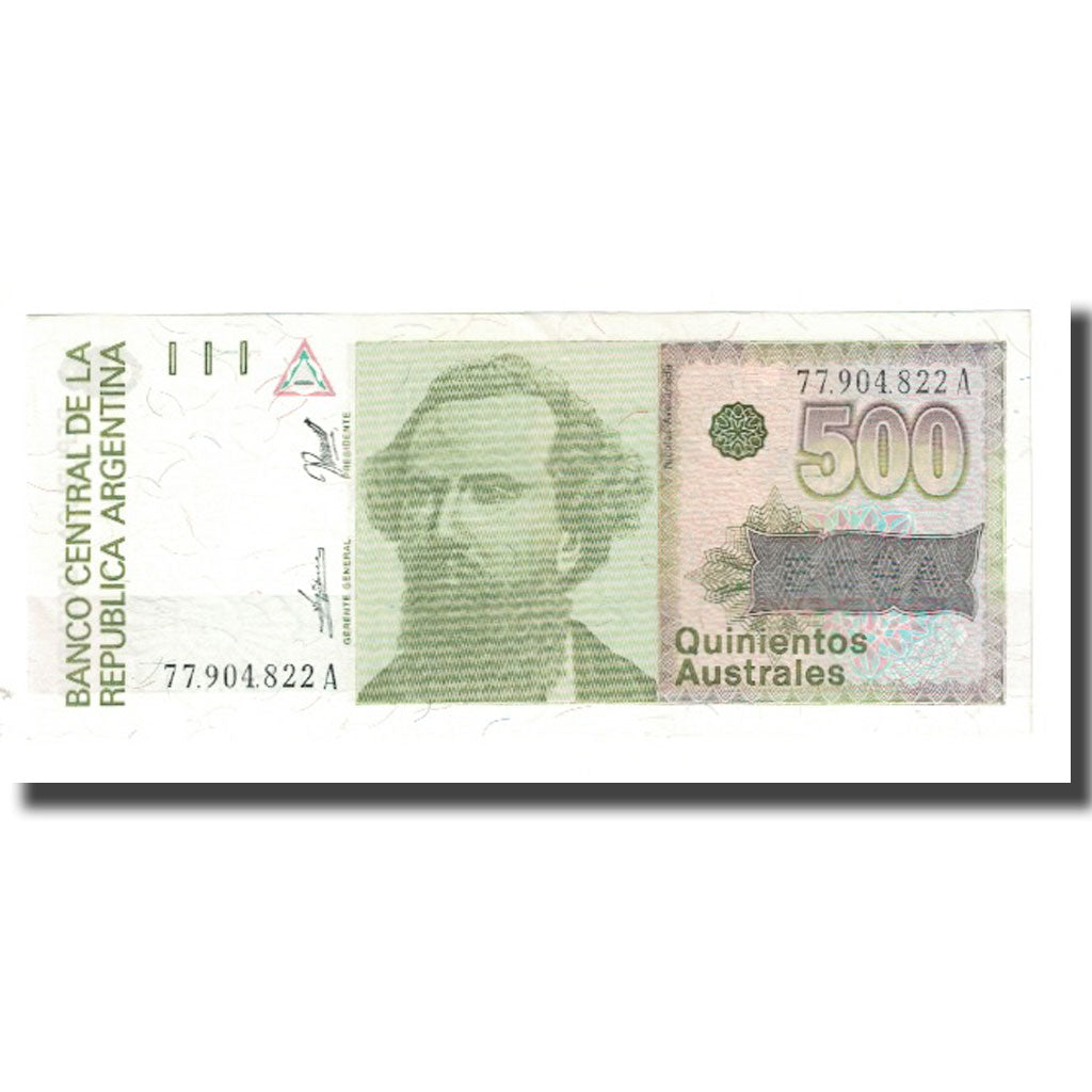 Banknote, Argentina, 500 Australes, KM:328b, UNC(63)