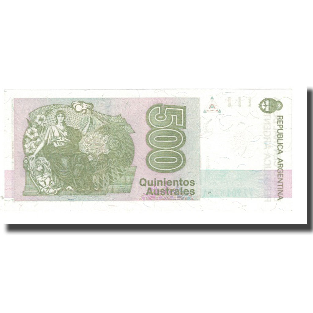 Banknote, Argentina, 500 Australes, KM:328b, UNC(63)