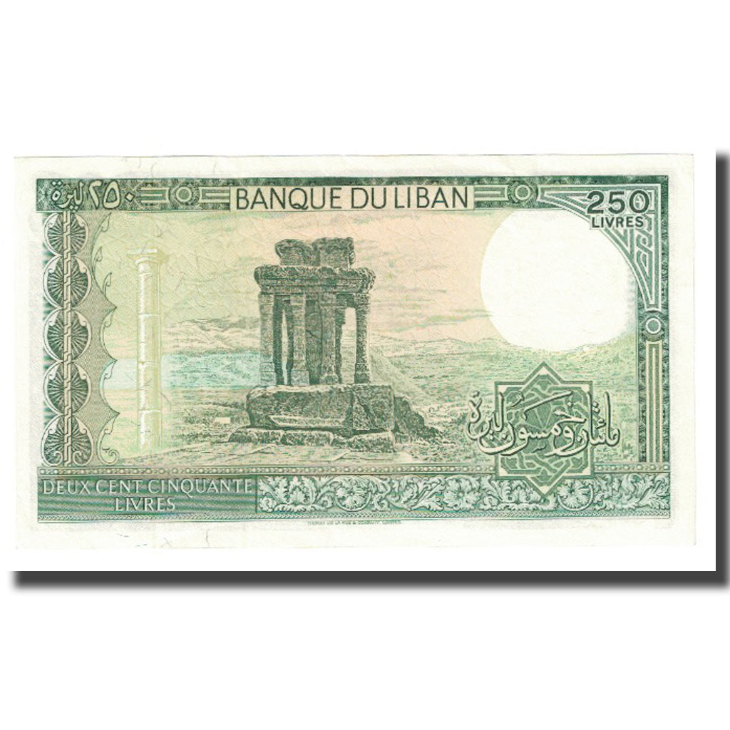 Banconote, Libano, 250 Livres, KM:67d, FDS