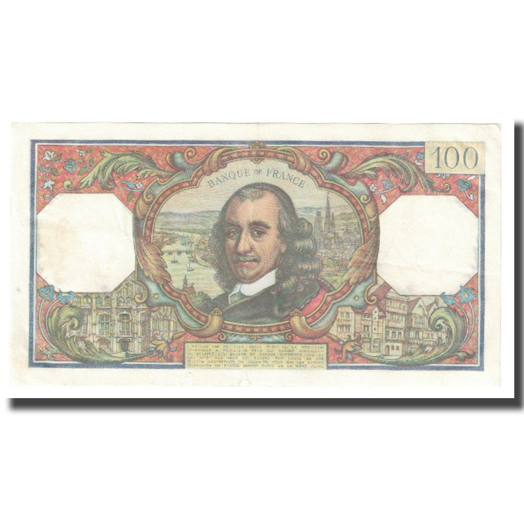 Francia, 100 Francs, Corneille, 1964, R.Tondu-G.Bouchet-H.Morant, 1964-07-02