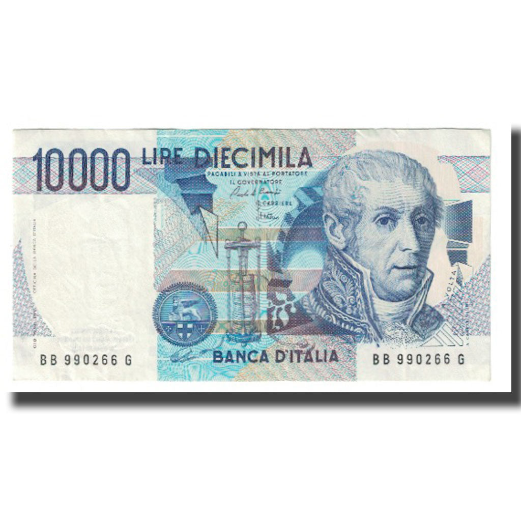 Banknote, Italy, 10,000 Lire, 1984, 1984-09-03, KM:112a, AU(55-58)