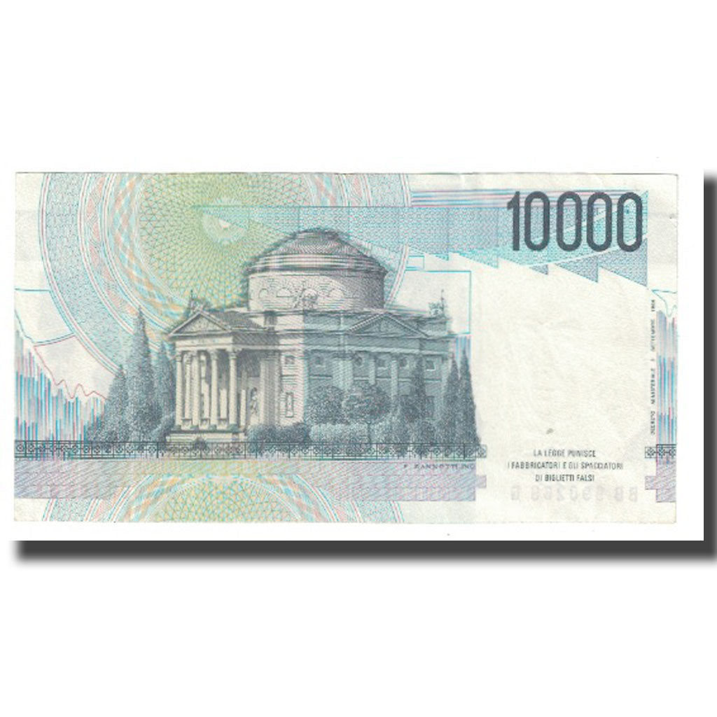Banknote, Italy, 10,000 Lire, 1984, 1984-09-03, KM:112a, AU(55-58)