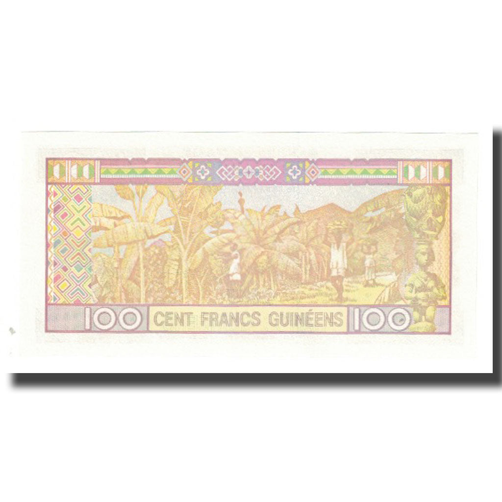 Banknote, Guinea, 100 Francs, 2010, 1960-03-01, KM:30a, UNC(65-70)