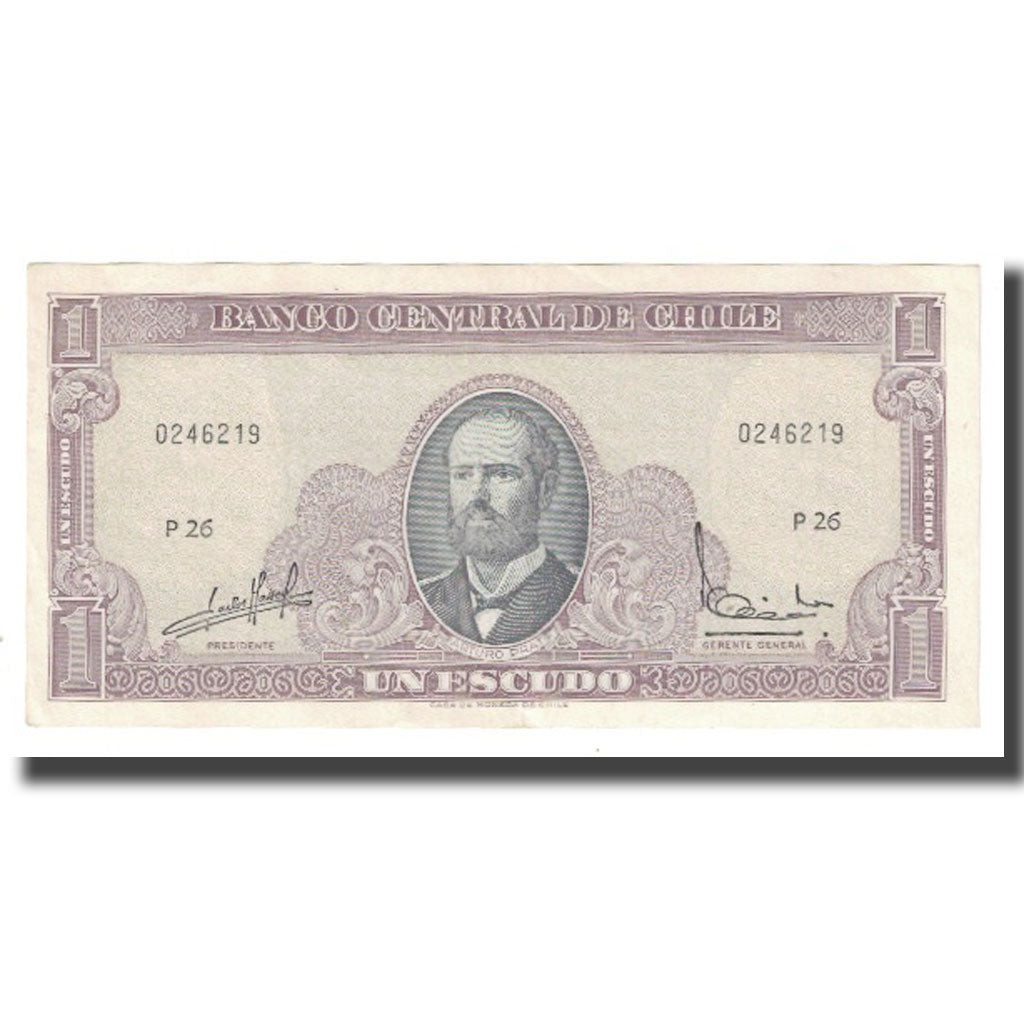 Banconote, Cile, 1 Escudo, KM:135d, BB