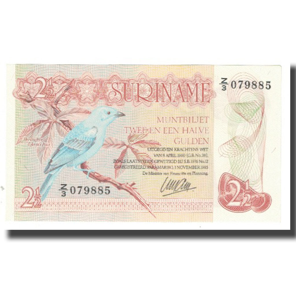 Billete, 2 1/2 Gulden, 1985, Surinam, 1985-11-01, KM:119a, SC