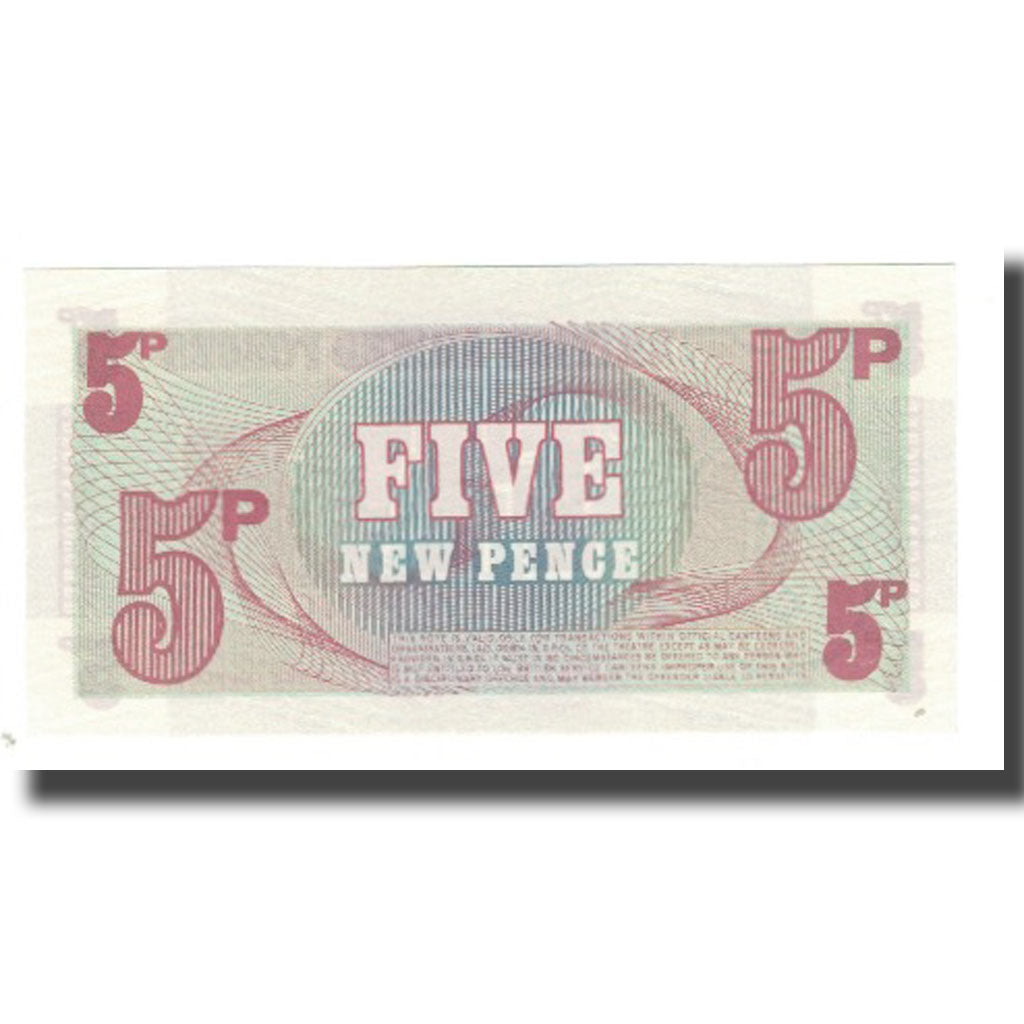Banknote, Great Britain, 5 New Pence, KM:M44a, UNC(65-70)