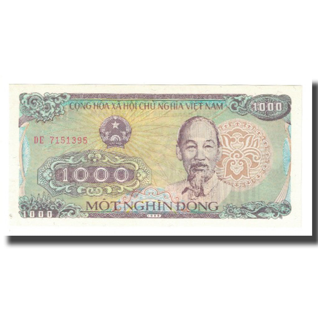 Billet, Viet Nam, 1000 D<ox>ng, KM:106a, NEUF
