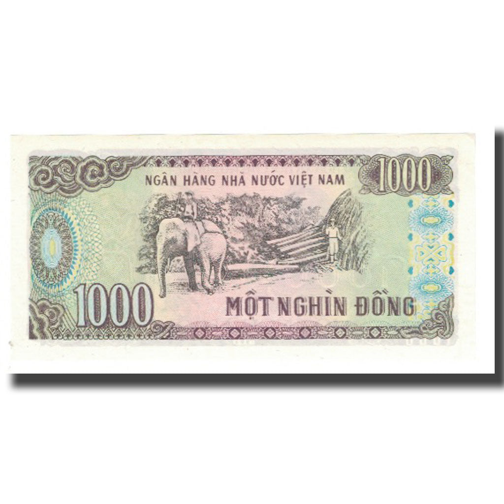 Billet, Viet Nam, 1000 D<ox>ng, KM:106a, NEUF
