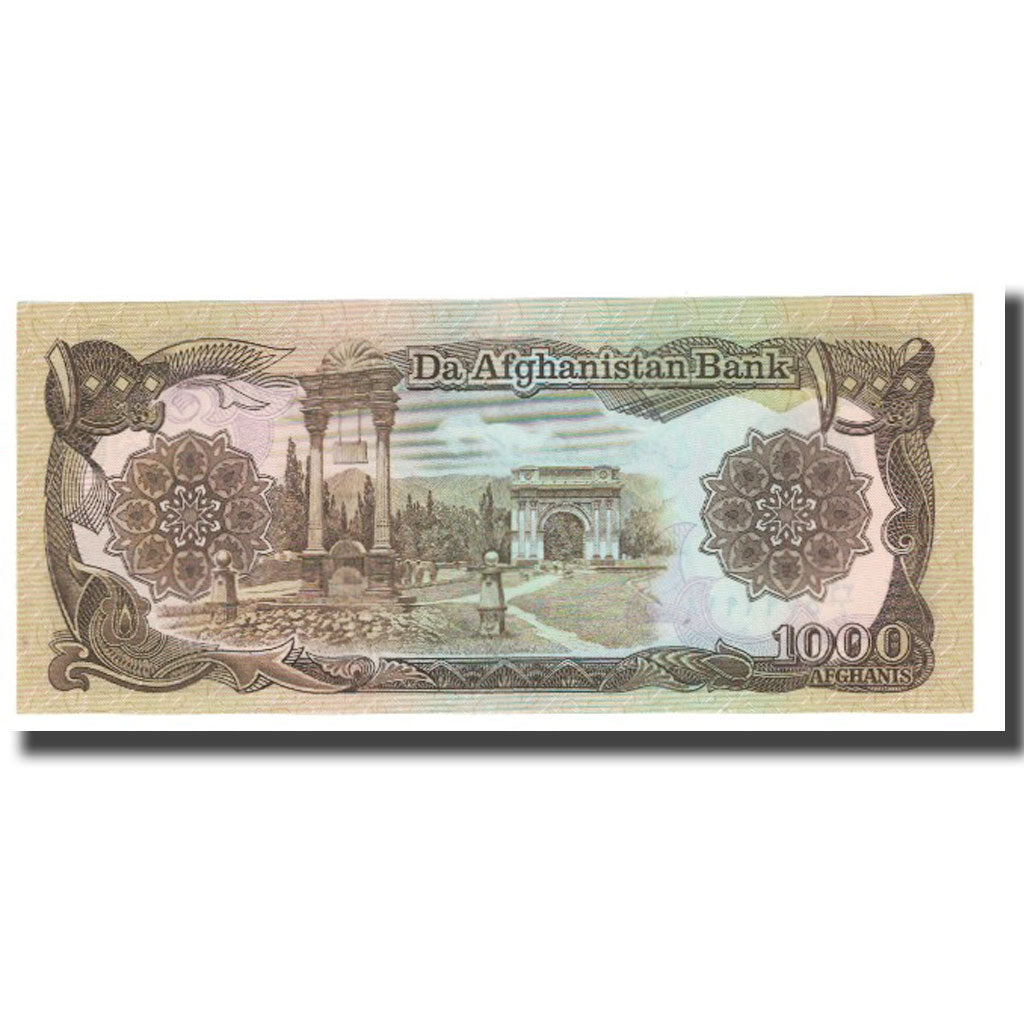 Geldschein, Afghanistan, 1000 Afghanis, KM:61a, UNZ