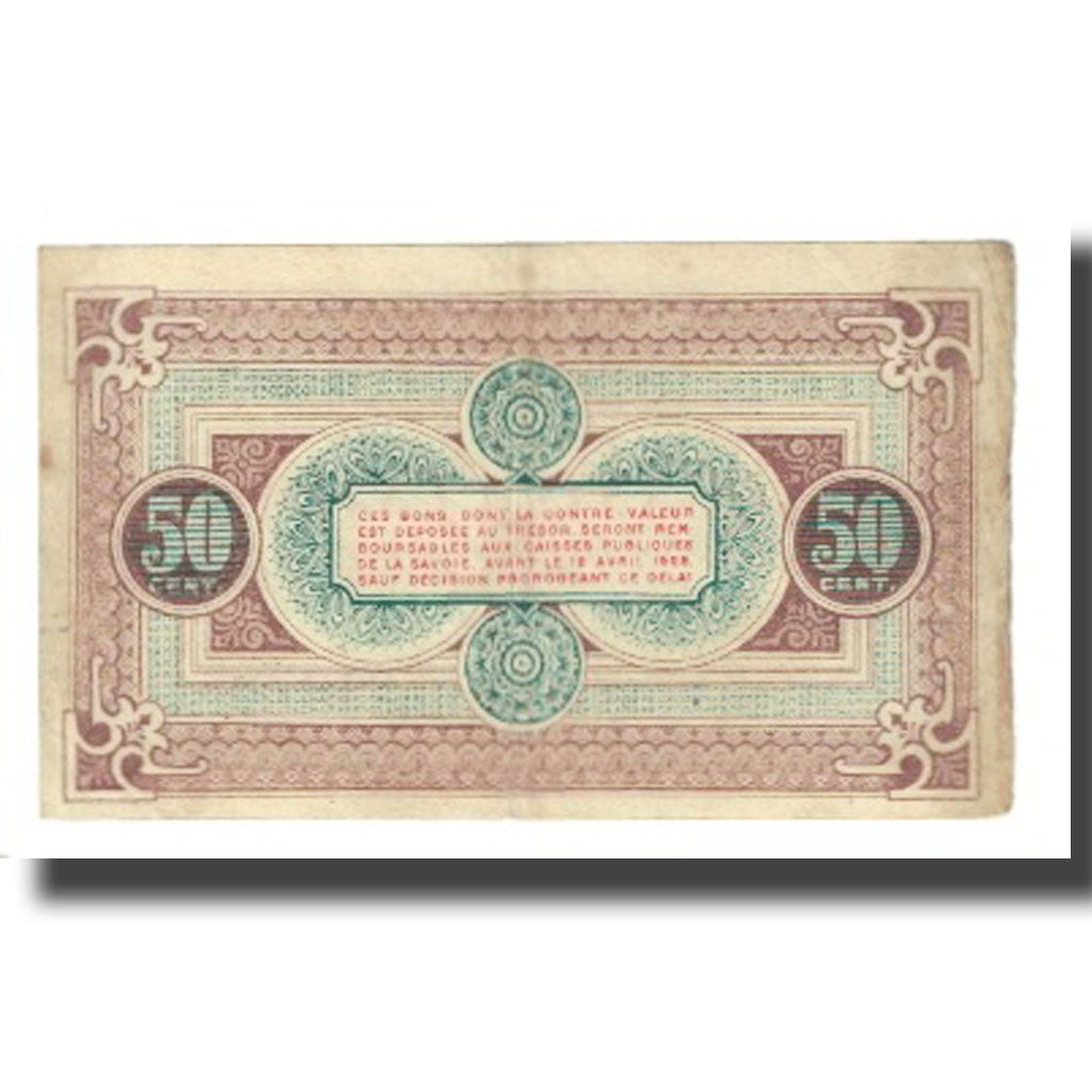 Francja, Chambéry, 50 Centimes, 1920, VF(30-35), Pirot:44-11