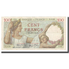 Frankreich, 100 Francs, Sully, 1939, P. Rousseau and R. Favre-Gilly, 1939-09-21