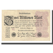 Banknote, Germany, 2 Millionen Mark, 1923, 1923-08-09, KM:104b, EF(40-45)