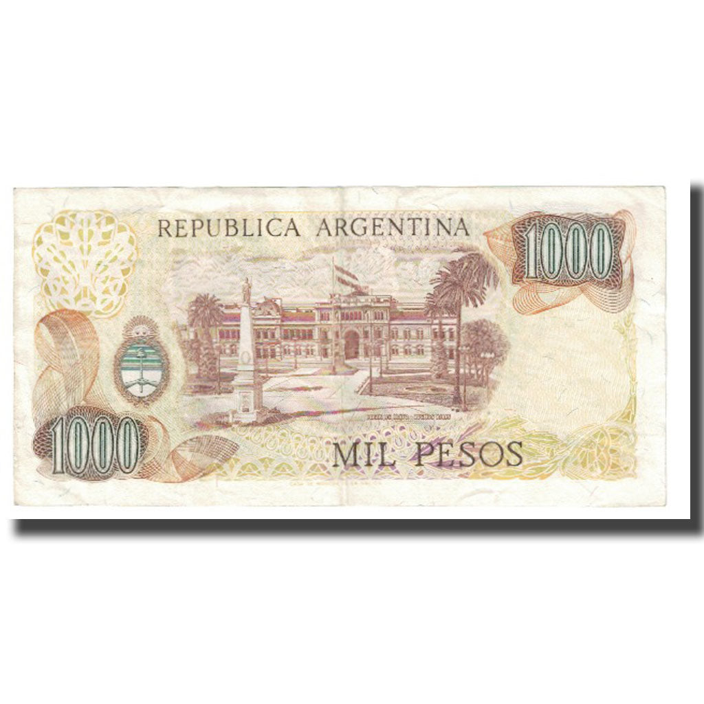 Billete, 1000 Pesos Argentinos, Argentina, KM:317b, MBC