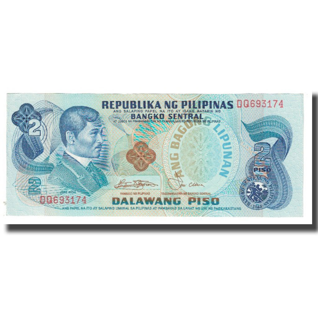 Nota, Filipinas, 2 Piso, KM:159a, UNC(63)
