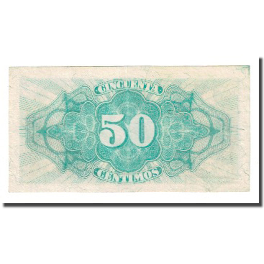 Biljet, Spanje, 50 Centimos, 1937, KM:93, SUP