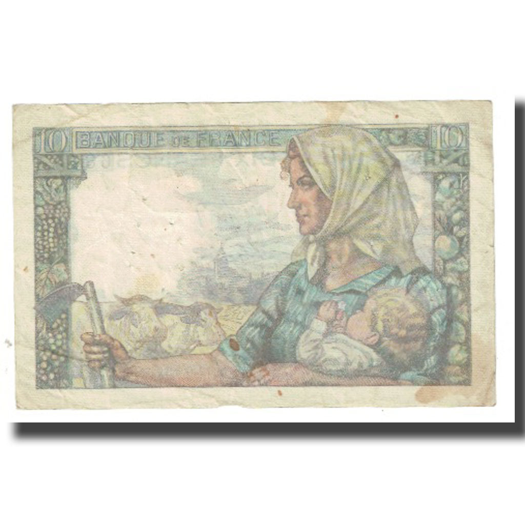 Frankreich, 10 Francs, Mineur, 1947, P. Rousseau and R. Favre-Gilly, 1947-12-04