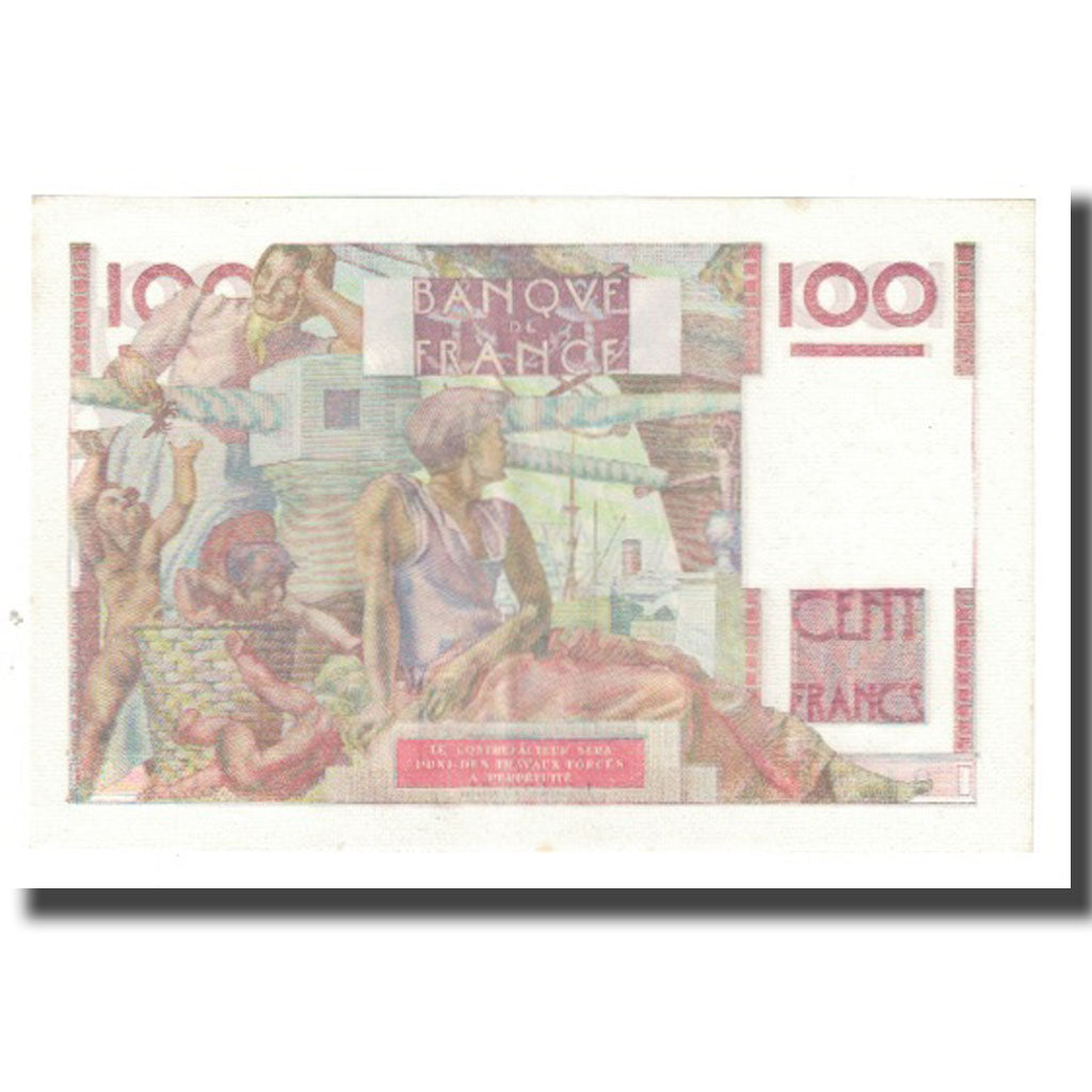 Frankreich, 100 Francs, Jeune Paysan, 1946, D AMBRIERES, GARGAM, 1946-12-19