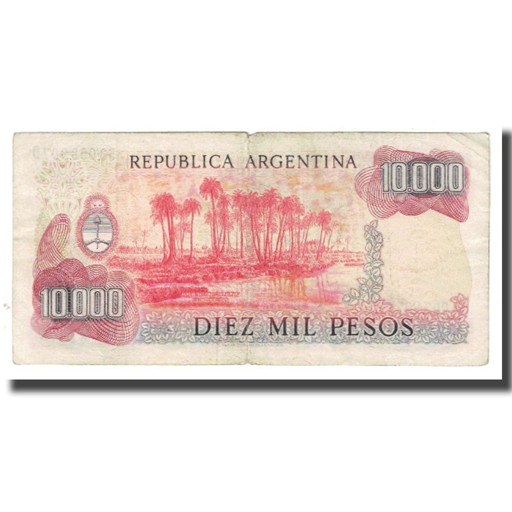 Billete, 10,000 Pesos, Argentina, KM:306b, BC
