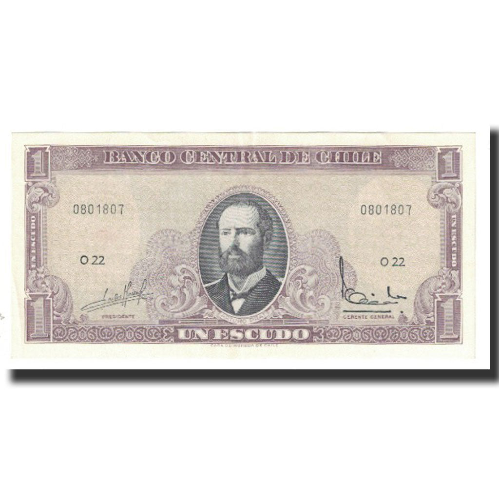 Banknote, Chile, 1 Escudo, KM:135d, UNC(65-70)