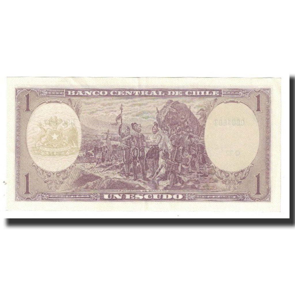 Banknote, Chile, 1 Escudo, KM:135d, UNC(65-70)