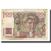 Frankreich, 100 Francs, Jeune Paysan, 1953, D AMBRIERES, GARGAM, 1953-06-04, S