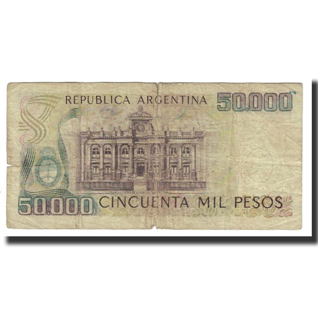 Billete, 50,000 Pesos, Argentina, KM:307, BC