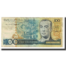 Banknote, Brazil, 100 Cruzados, KM:211c, VF(20-25)