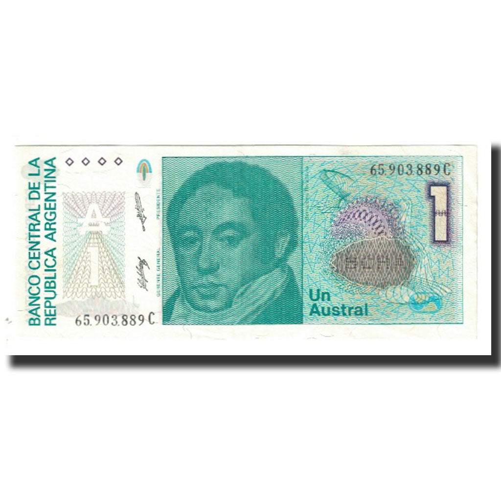 Banconote, Argentina, 1 Austral, KM:323a, SPL