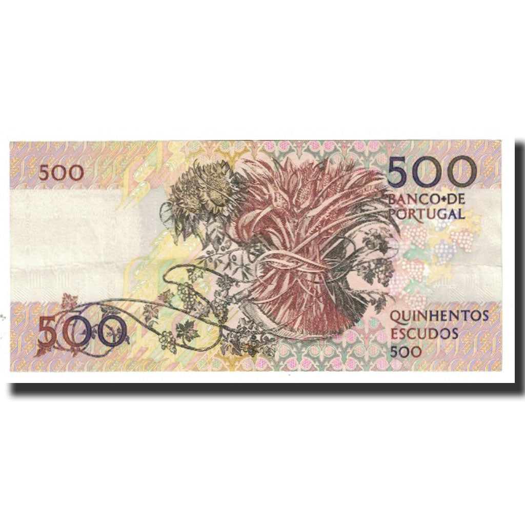 Banknote, Portugal, 500 Escudos, KM:180a, AU(55-58)