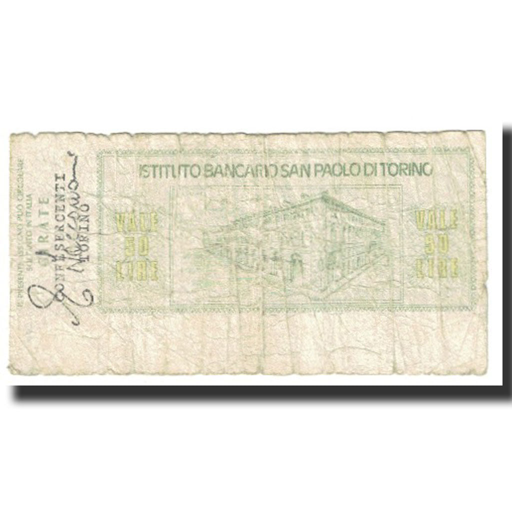 Billet, Italie, 50 Lire, 1976, 1976-08-30, Milano, B+
