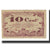 France, Lille, 10 Centimes, 1917, Bon Communal, EF(40-45), Pirot:59-1632