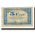 France, Lille, 5 Centimes, 1917, Bon Communal, EF(40-45), Pirot:59-1630