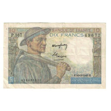 Frankreich, 10 Francs, Mineur, 1949, P. Rousseau and R. Favre-Gilly, 1949-03-10
