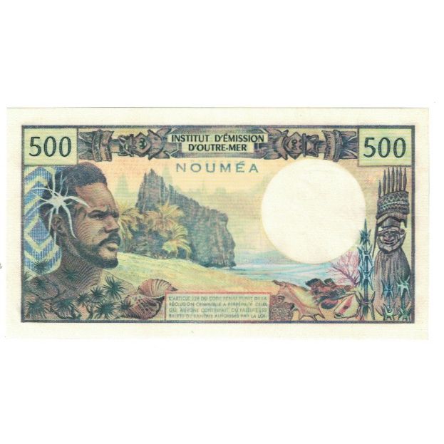 Billete, 500 Francs, Nueva Caledonia, NOUMÉA, KM:60a, UNC
