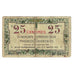 France, Pyrénées Orientales, 25 Centimes, 1921, Syndicats Commerciaux