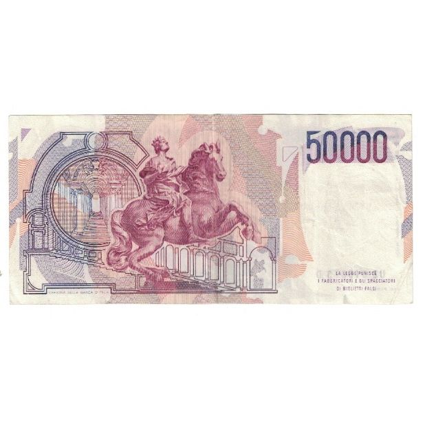 Banknote, Italy, 50,000 Lire, 1984, 1984-02-06, KM:113a, EF(40-45)