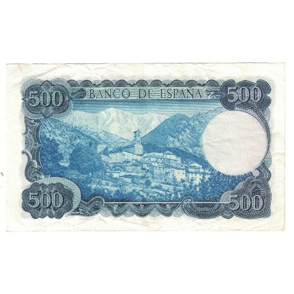 Biljet, Spanje, 500 Pesetas, 1971, 1971-07-23, KM:153a, SUP