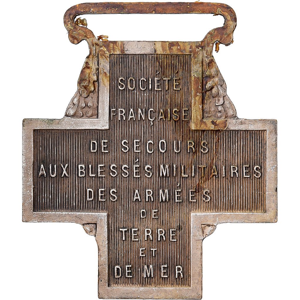 France, Secours aux Blessés Militaires, Armée de Terre et de Mer, Medal