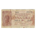 Nota, Itália, 1 Lira, 1944, 1944-11-23, KM:29c, VF(20-25)