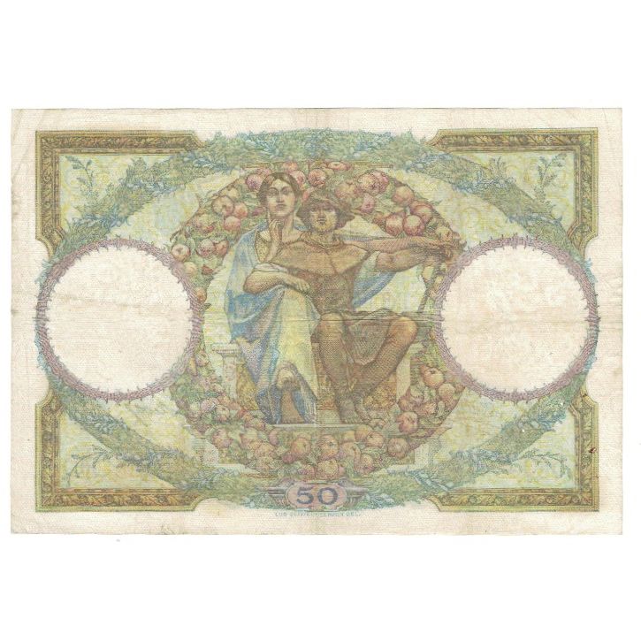 Francia, 50 Francs, Luc Olivier Merson, 1929, boyer strohl, 1929-02-21, MBC