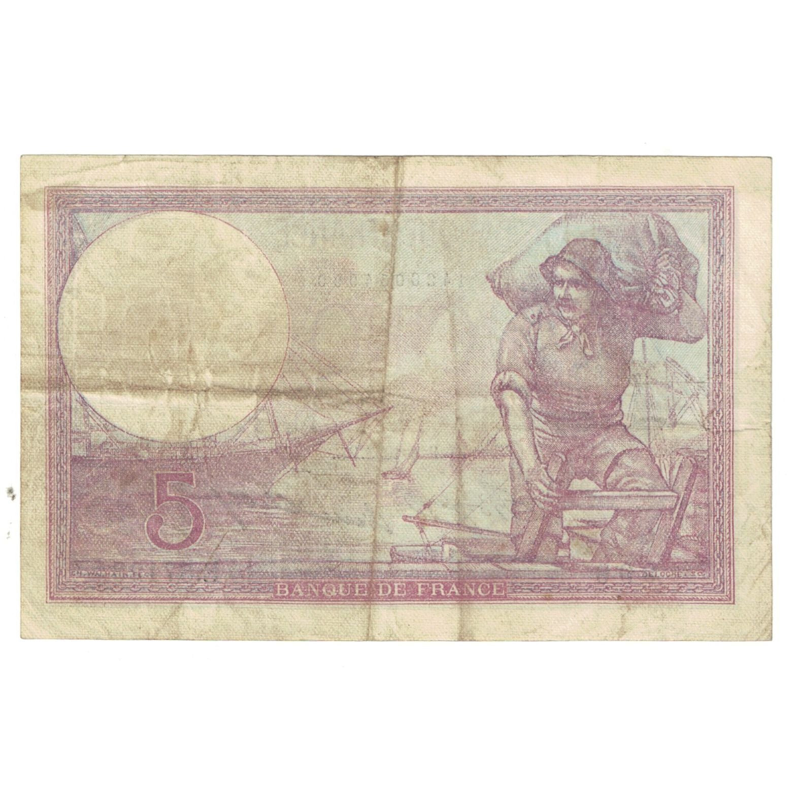 Germany, 500 Millionen Mark, Violet, 1933, P. Rousseau and R. Favre-Gilly