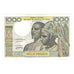 West African States, 1000 Francs, AU(55-58)