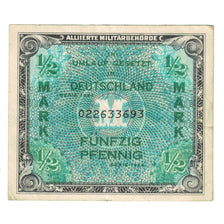 Banconote, Germania, 1/2 Mark, 1944, KM:191a, BB