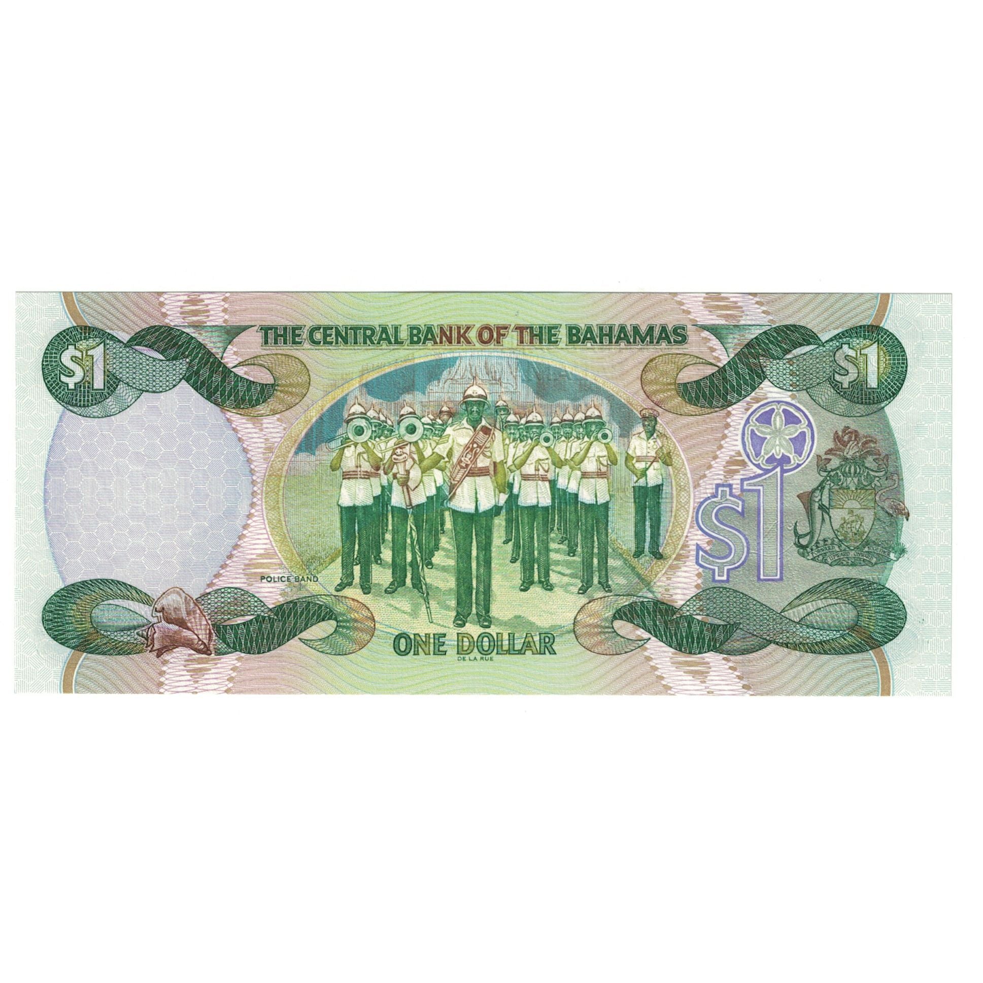 Banknot, Bahamy, 1 Dollar, 2001, UNC(65-70)